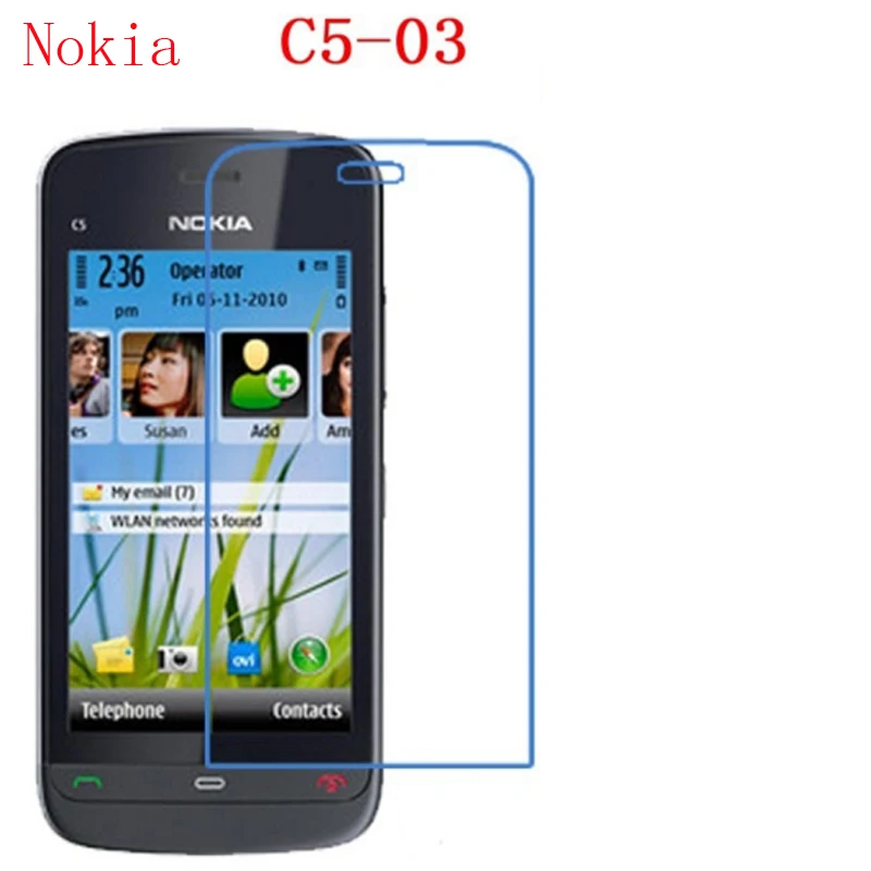 

(3-Pack) For Nokia C5-03 New functional type Anti-fall, impact resistance, nano TPU screen protection film