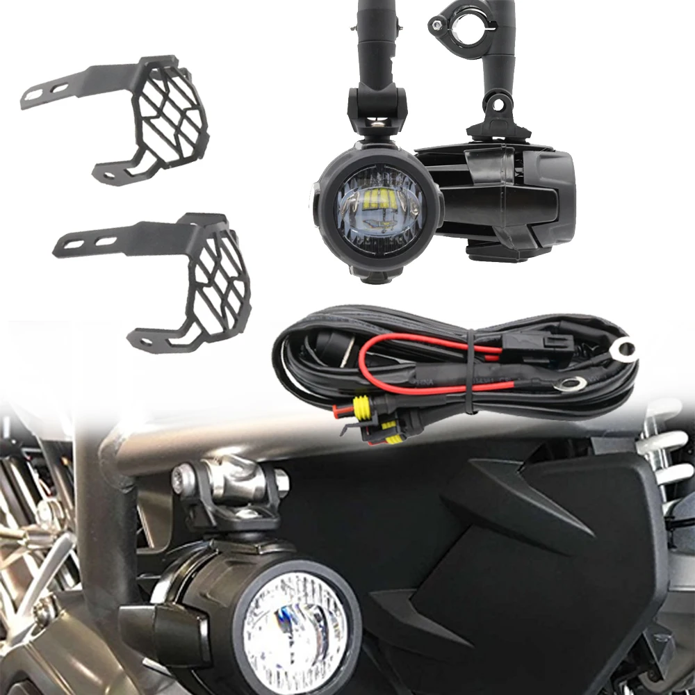 

For BMW R1200 GS Adventure LC Led Fog Driving Passing Light For BMW F700 F650GS F800GS Motorcycle Parts R1200GS Front Brackets