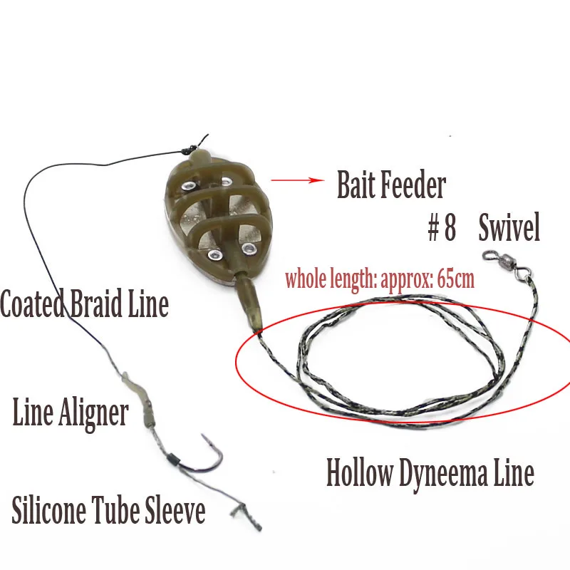 1 Набор ручной работы для ловли карпа с фидерной формой, свинцовые грузила для ловли карпа, рыболовные снасти, встроенный метод, свинцовые всплывающие Бойлы