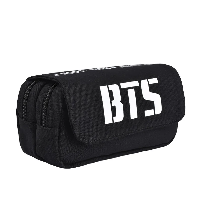 

Youpop KPOP Bangtan Boys Album Canvas Jewelry Admission Package Big Pencil Bags Cosmetic Case SJB711