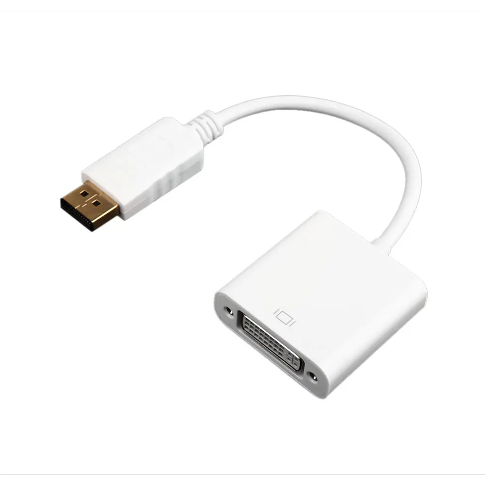 Displayport DP To DVI Converter Adapter Video Cable for Tablet PC DV w