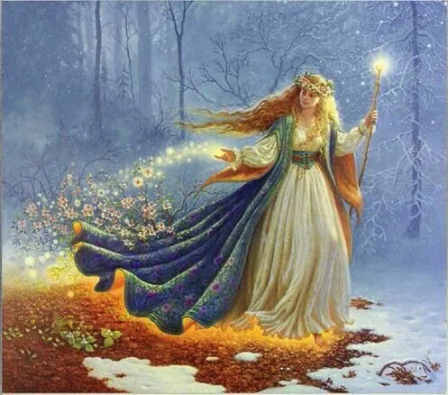 46-40-Needlework Crafts Home decor 14CT unprinted embroidery French DMC Quality Counted Cross Stitch Kit Set DIY Oil painting Spring