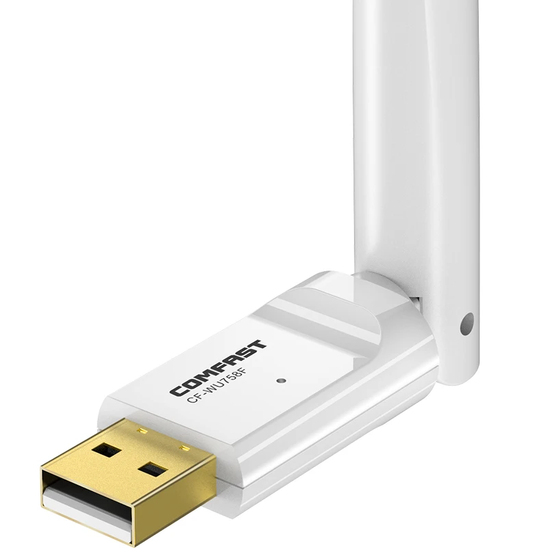 Usb Wi Fi адаптер COMFAST 802.11ac/b/g/n 802 Мбит/с антенна 6 дБи|Сетевые карты| |