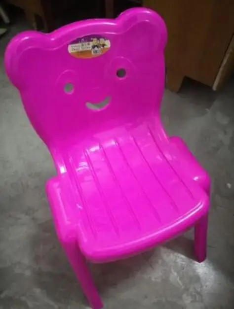 Для детей 1-2 лет, милые маленькие стулья для детского сада - Цвет: Красный