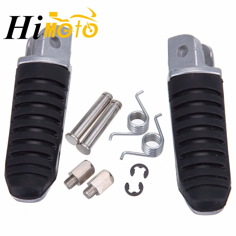 

Motorcycle Front Rear Footrests Foot Rests Pegs For Suzuki GSX650F 2008-2012 GSX1400 2002-2008 V-Strom 650 1000 DL650 DL1000