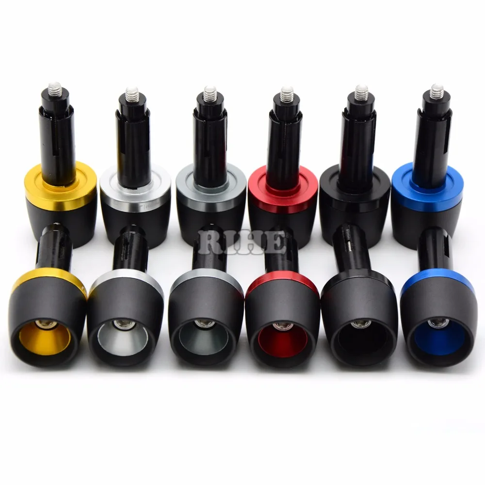 

7/8"22mm CNC Universal Motorcycle Hand Bar Ends Handlebar Grips Ends for yamaha YZF R25 R3 R6 honda CBR500R CB500F cbr KTM bmw