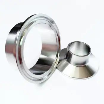 

DIN DN32 34mm Pipe OD Butt Weld x1.5" Tri Clamp SUS 304 Stainless Steel Sanitary Fitting Coupling Home Brewing Beer Wine