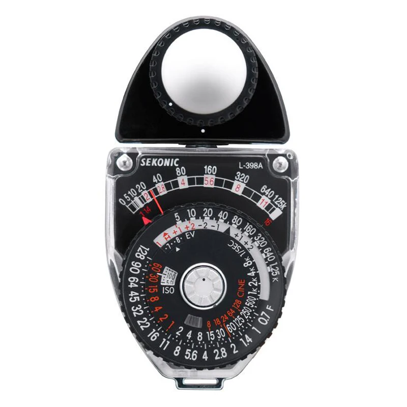 SEKONIC L-398A измеритель экспозиции Профессиональный фотографический светильник Многофункциональный ручной дисплей тип фотопленка