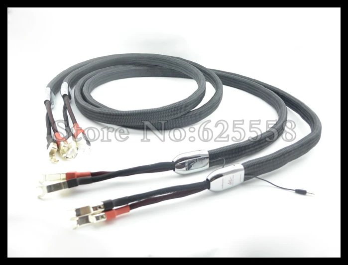 

WEL Signature Speaker Cable Pair 2.5M Silver Spade Plugs 72V DBS