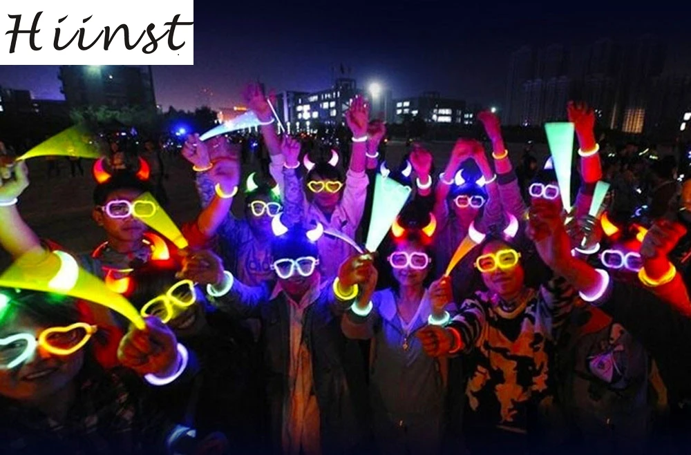 HIINST MallToy 2017 New 100 Light Up Toys Glow Stick