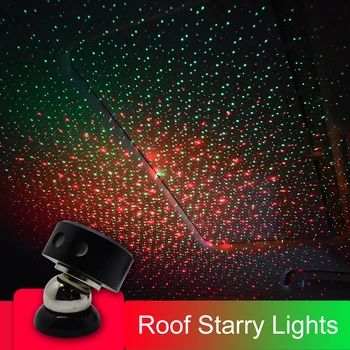 

CNSUNNYLIGHT USB LED Car Atmosphere Lamps DJ Mixed Colorful Music Sound Voice Control Lamp Ambient Star Light Remote Spotlights