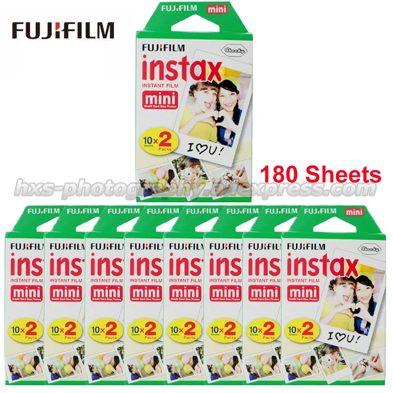 Prix pour Véritable 9 Packs 180 pcs Fuji Fujifilm Instax Mini Film Blanc Bord Pour Mini 8 7 7 s 90 25 dw 50 s 50i Partager SP-1 Instant caméras Prix pour Véritable 9 Packs 180 pcs Fuji Fujifilm Instax Mini Film Blanc Bord Pour Mini 8 7 7 s 90 25 dw 50 s 50i Partager SP-1 Instant caméras