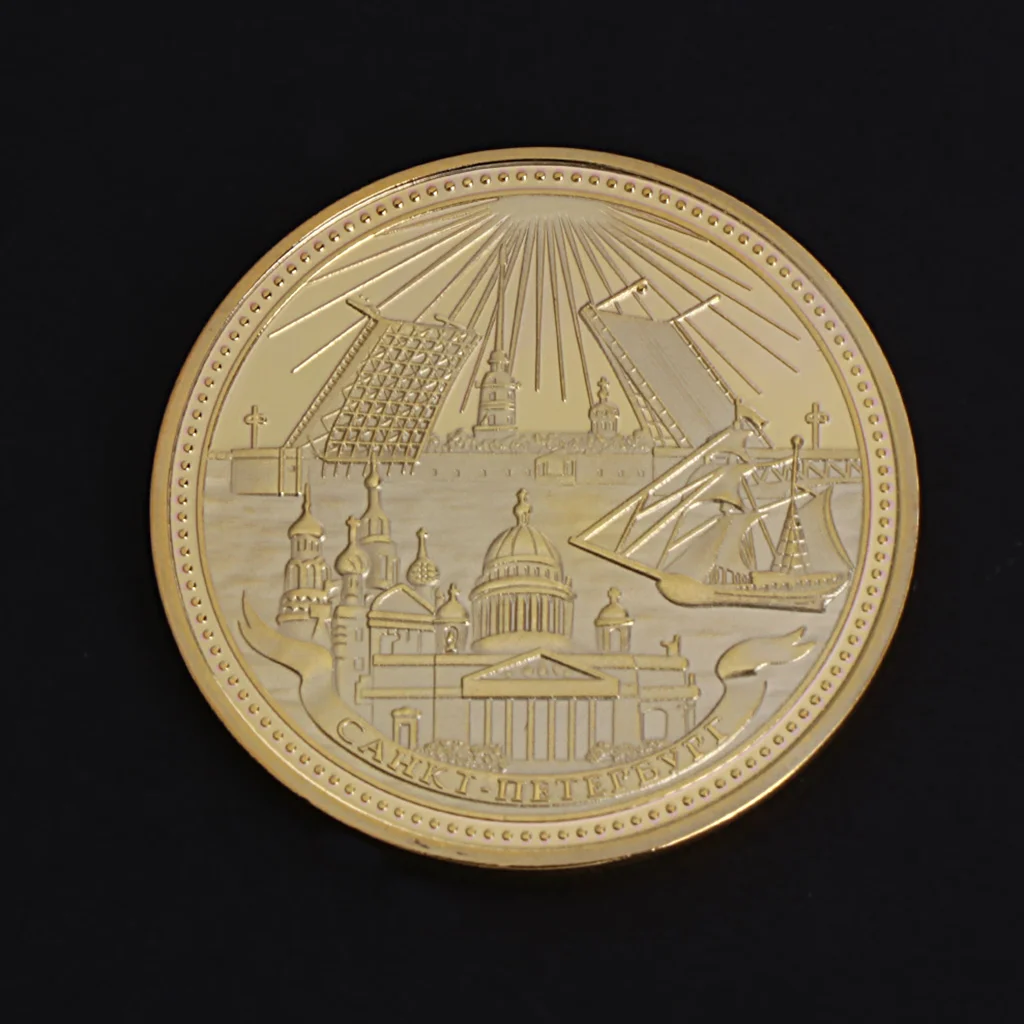 

Commemorative Coin Russia Architecture Collection Arts Gifts BTC Alloy Souvenir