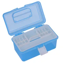 2 Layer Multi Utility Nail Art Tool Storage Case Portable Removabel Nail Gel Manicure Equipment Setl Cosmetic Box Container