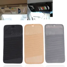 2x черный, бежевый, серый диски держатель CD для автомобиля защитный козырек DVD дисковая карта чехол клипер сумка Стайлинг интерьер чехол для органайзера укладка