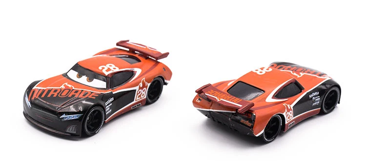 1:55 Disney Pixar Cars 3 2 Metal Diecast Car Toy Lightning McQueen Jackson Storm Combine Harvester Bulldozer Kids Toy Car Gift