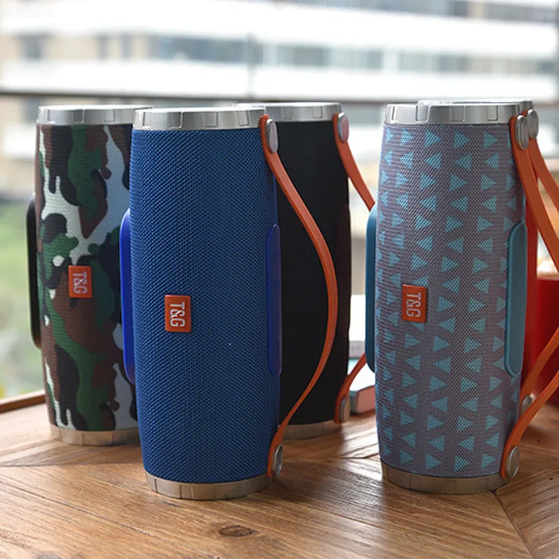 Беспроводной портативный Bluetooth динамик Колонка 10 Вт мини сабвуфер FM радио USB