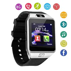 Bluetooth 3,0 камера Дистанционное управление Смарт часы для мужчин Android спортивные браслет с календарем SIM карты подарок для наручные