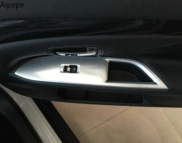 Для Mitsubishi Outlander 2014 2015 2016 2017 2018 2019 хром дверь окно подлокотник кнопка переключения