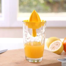 Креативная пластиковая Воронка для приготовления пищи Ручной мини 2 в 1 Соковыжималка для апельсинов и лимонов чашка для фруктового сока инструменты для фруктов и овощей