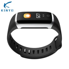 IP68 смарт-браслет Цвет Экран браслет непрерывного мониторинга сердечного ритма здоровья Фитнес трекер Smart Band вызова напоминание