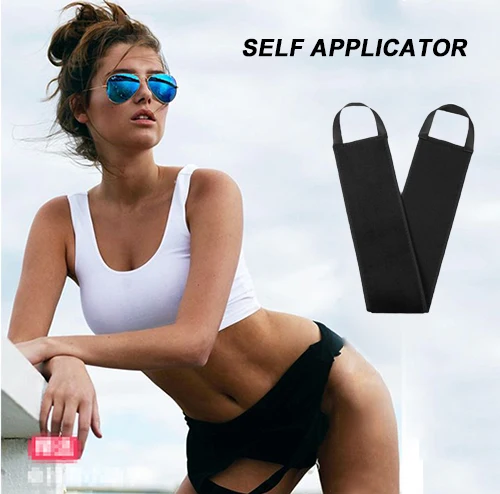 

Sunny-doo Self Tanning Mitts Back Applicator Matt Perfect for tanning Creams & Mousses-holds Just Enough Product to Apply Evenly