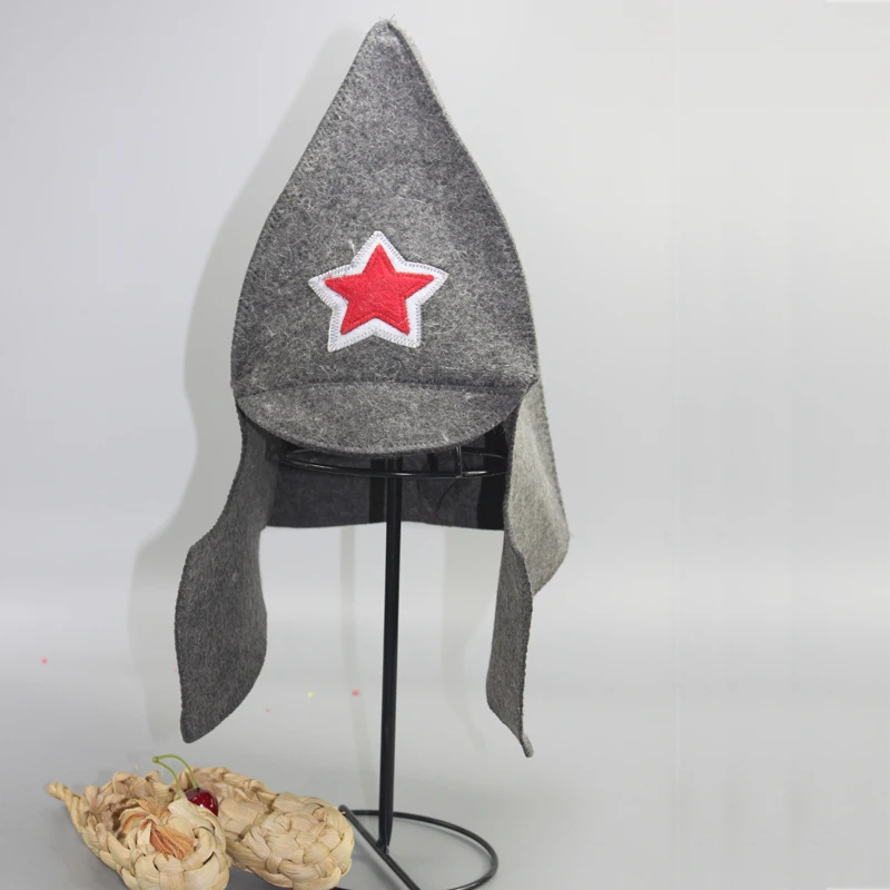 traditional sauna wool sauna bath caps high qualit...
