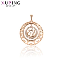 Xuping, классическое ожерелье, подвески, розовое золото, цвет, модный бренд, вечерние/свадебные ювелирные изделия для женщин S111, 8-33951