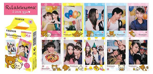 Белая пленка для Fuji Instax Мини-рилаккумой с надписью «I Love Гю Instant 10 пленка для Fuji Instax Mini 7 s 8 8+ 9 25 50 s 70 90 300 SP-1 2 принтер