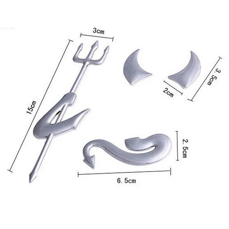 Стикер для автомобиля, Модный 3D, маленький дьявол, демон, Стайлинг, авто эмблема, логотип, ПВХ, наклейки, украшение, DIY, аксессуары