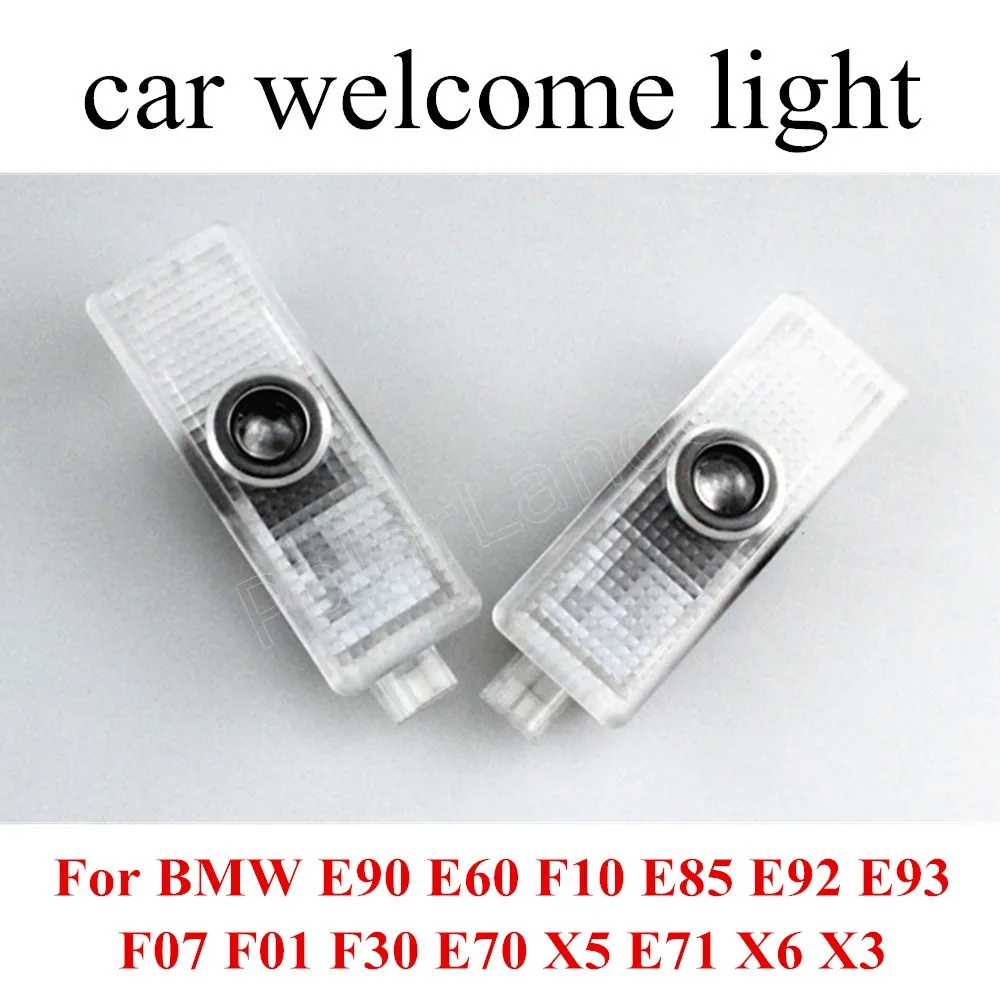 

2 pieces 12V 7W For BMW E90 E60 F10 E85 E92 E93 F07 F01 F30 E70 X5 E71 X6 X3 Car Door Welcome Light LED replace Laser led Logo