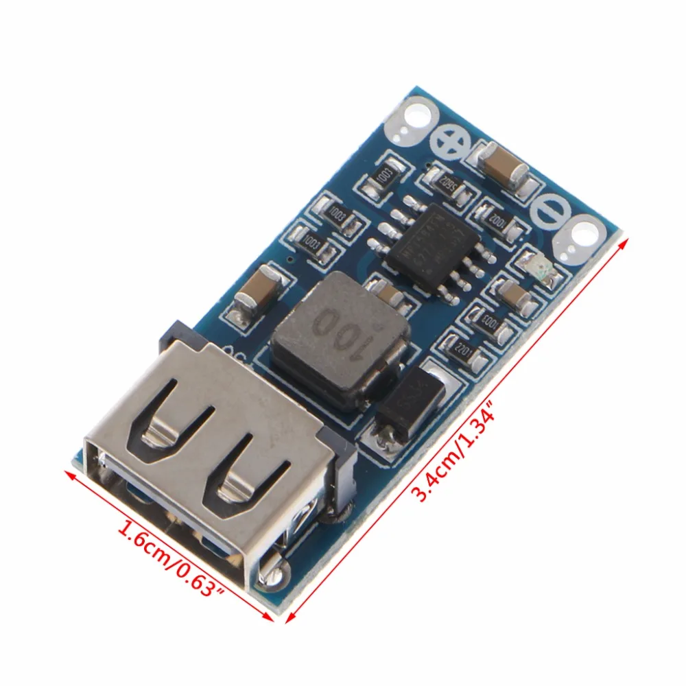 Понижающий модуль регулятор конвертер DC-DC 9/12/24V to 5V Автомобильное USB Зарядное устройство Питание интегральные схемы и Прямая поставка