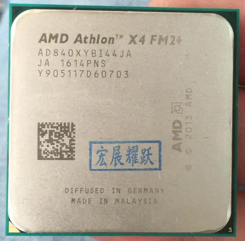 AMD أثلون X4 840X840 FM2 + رباعية النواة وحدة المعالجة المركزية 100% العمل بشكل صحيح سطح المكتب المعالج AMD أثلون X4 840X840 FM2 + رباعية النواة وحدة المعالجة المركزية 100% العمل بشكل صحيح سطح المكتب المعالج