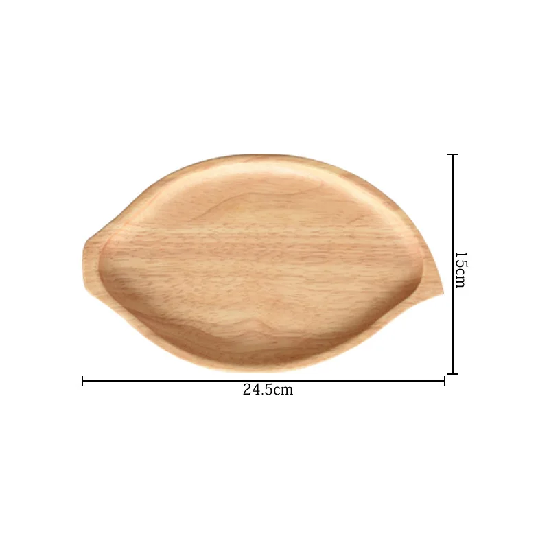 Черное грецкое дерево тарелка фруктовое блюдо, тарелка чайный поднос десертный ужин хлеб пицца деревянная тарелка резиновый поднос для хранения чая