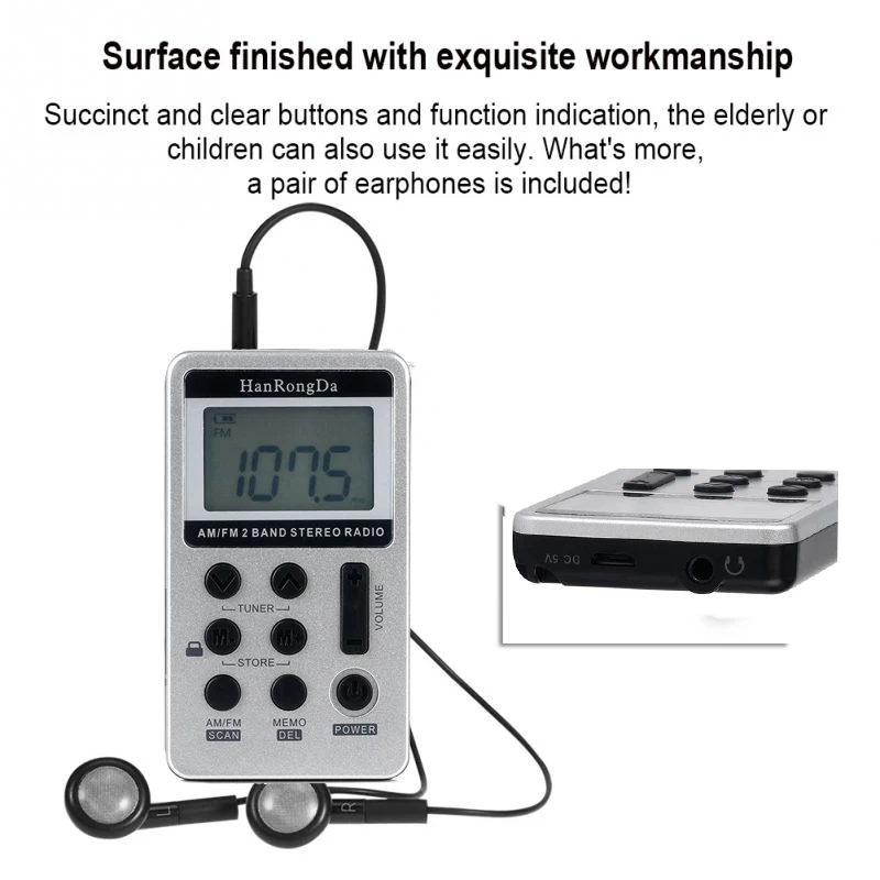 Portable Radio FM/AM 1.5