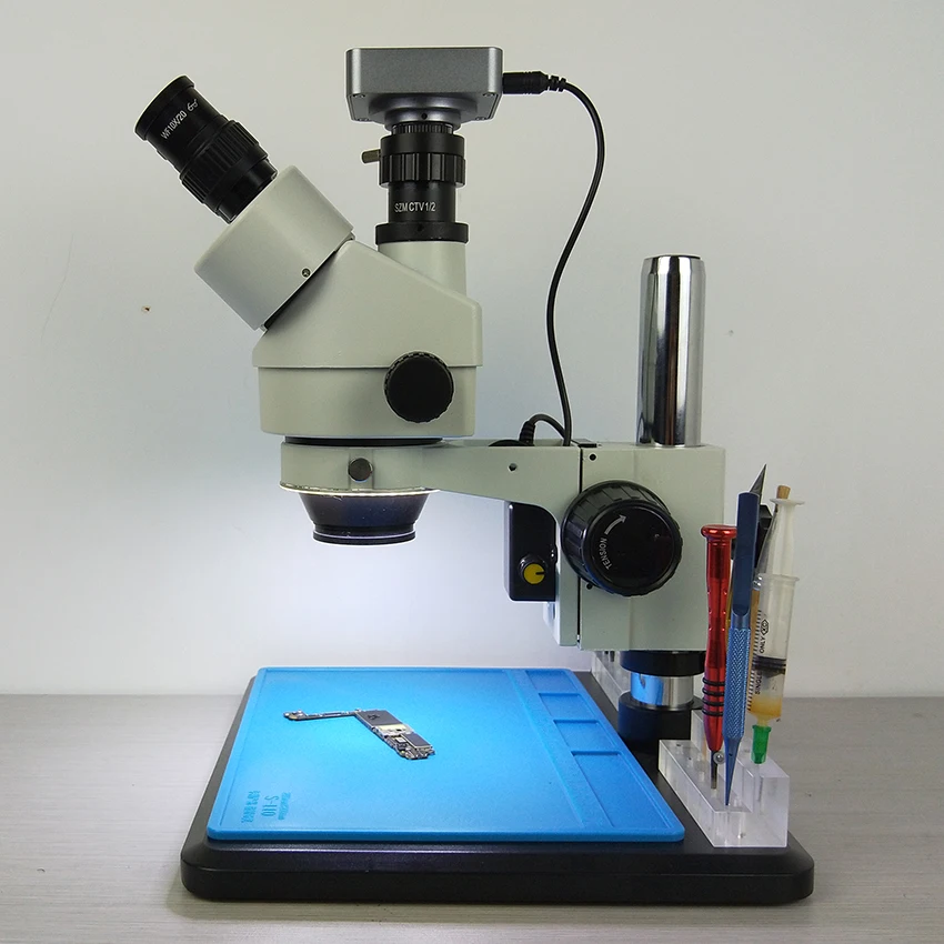 22MP HDMI USB Trinocular Workbench-4