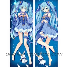 Аниме JK VOCALOID Snow Miku Twinkle Сноу версия Dakimakura наволочки для подушек Hug Чехол для подушки домашний декор кровати