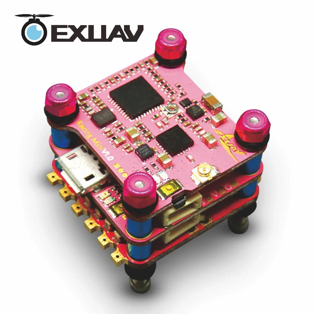 

EXUAV Flytower F3/ F4 Mini Racing,Flight controller board(Omnibus) ,OSD,4 in 1 ESC, Adjustable VTX(3 layers ) for Racing Drone