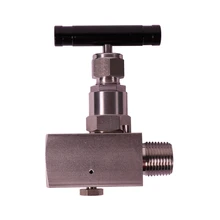 Игольчатый клапан регулируемый мужской и женский из нержавеющей стали с резьбой игольчатый клапан NPT 1/" дюймовый контроль потока запорный игольчатый клапан
