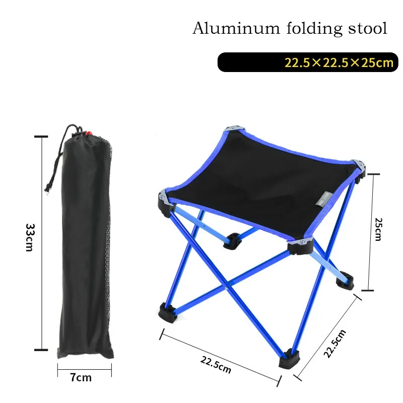 Рыболовный табурет наружный переносной раскладной стул открытый рыболовный стул для отдыха Кемпинг Стул - Цвет: F