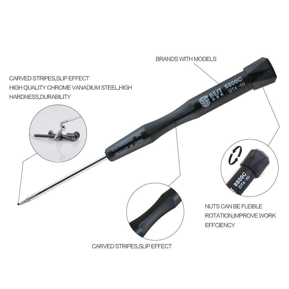10 в 1 Набор Магнитных отверток Phillips Pentalobe Tri wing Torx ремонтный инструмент для ПК