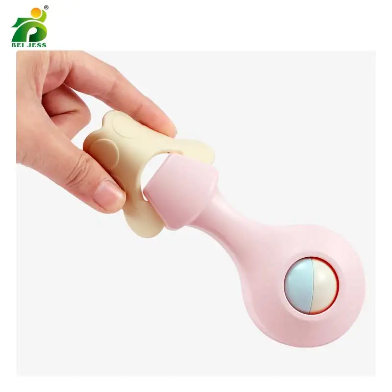 9-11Pcs Crib Baby Rattle 0-12 Months Newborn Bells Teether Baby Soft Hand Shaking Ring Educational Toy For Children Gifts