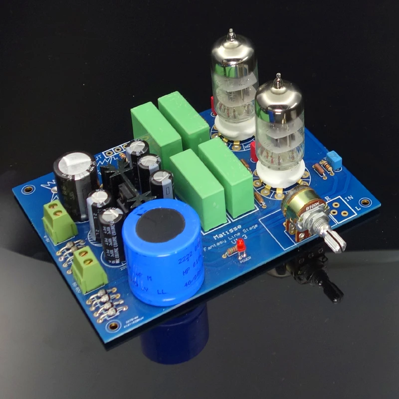 Matsus circuit 6H3n E / 6N3 Tube preamplifier board DIY Kitstube
