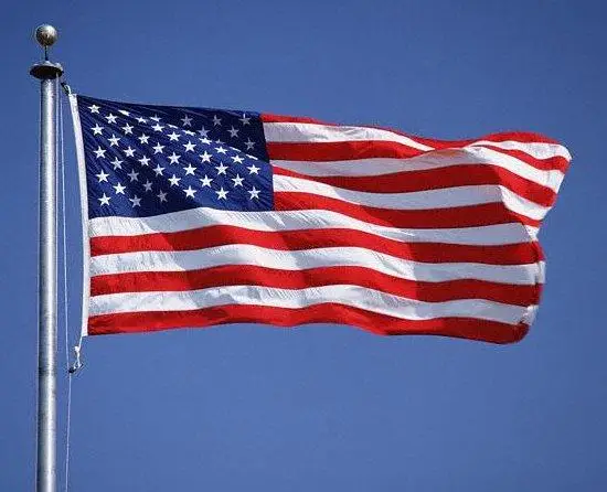 Candiway 3x5 футов Американский США яркий цвет и УФ не выцветает холст заголовок двойной сшитые флаги США с латунными Люверсами