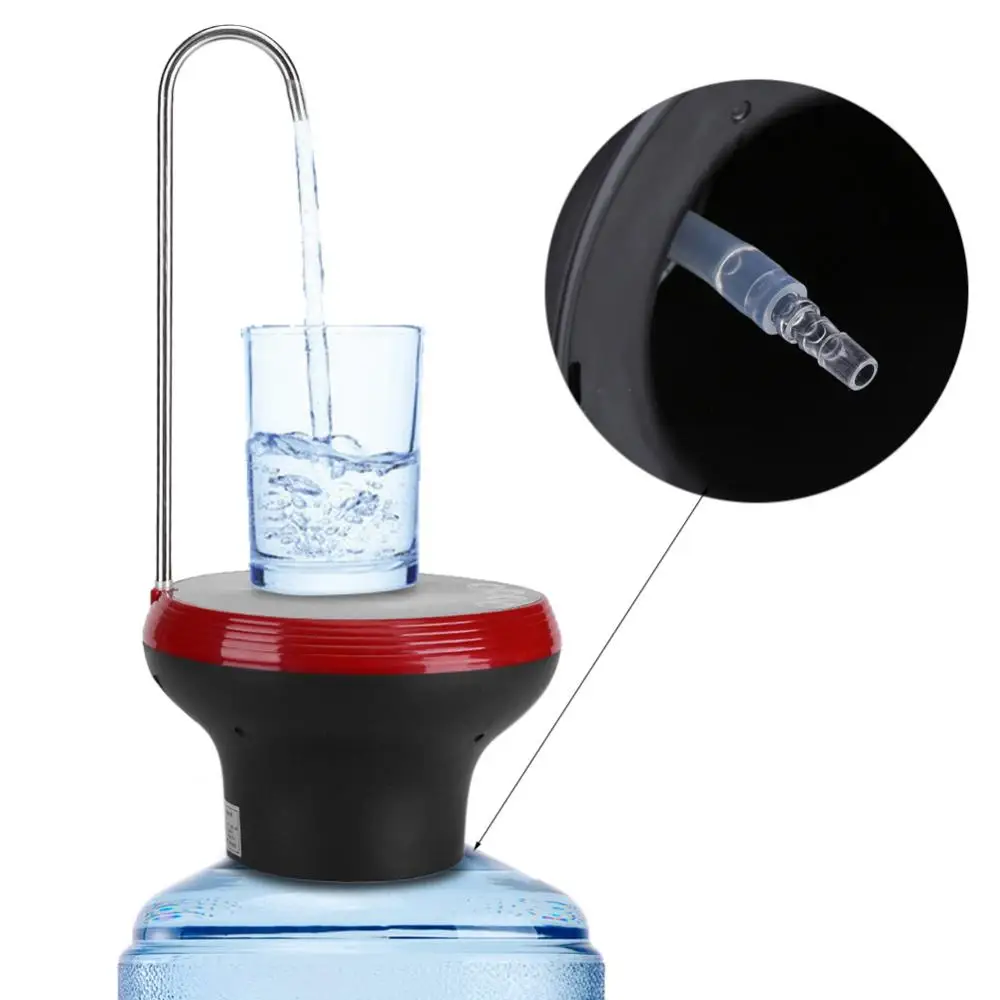 5W USB Rechargeable Electric Water Pump Dispenser with 1.2L 1.8L Volume