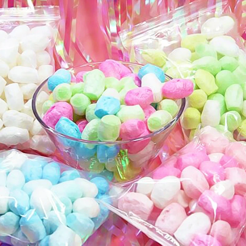 

1 Bag Fun Crystal Fluffy Slime Silkworm Shell Clay Mud Educational Toys for Children DIY Handmade Filling Material Bubble Grains
