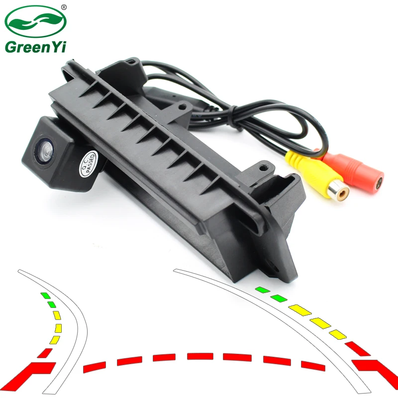 

Dynamic Trajectory Tracks Parking Line Car Rear View Trunk Handle Camera For Mercedes Benz C Class W204 C180 C200 C260