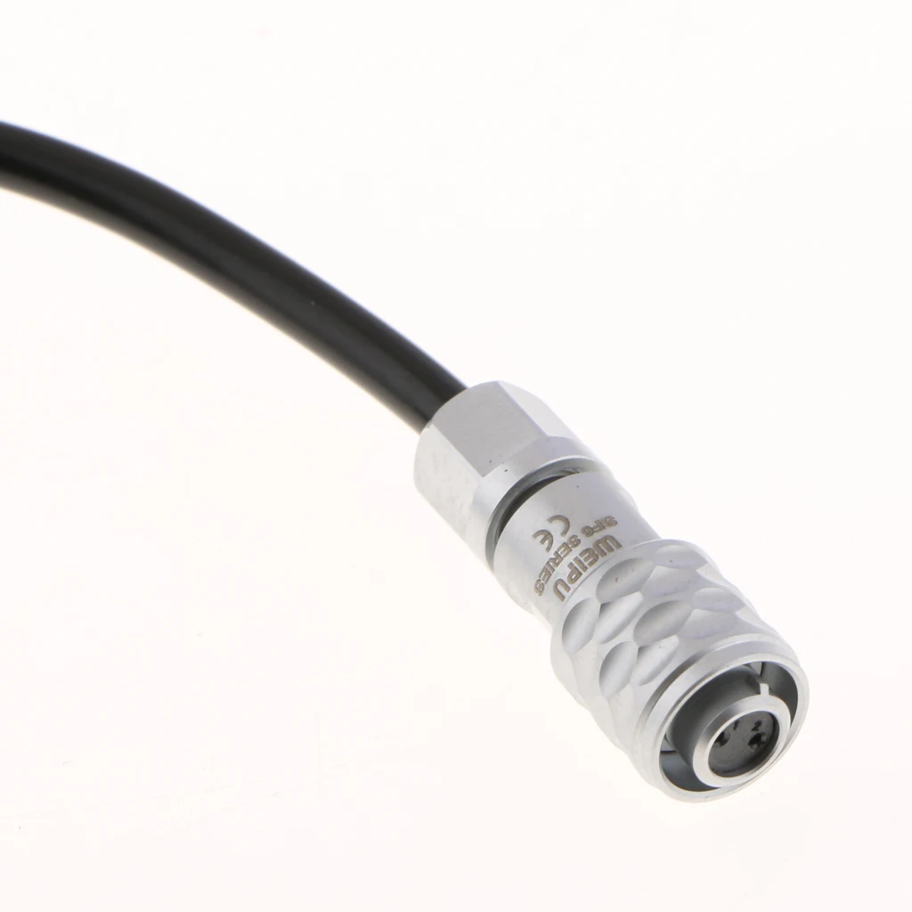 D-tap Power Cable for BMPCC 4K Battery Weipu 2 pin Female to P Tap Pack of 1 Fit for Blackmagic Pocket Cinema Camera 4k