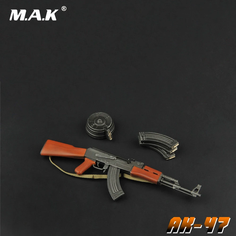 1/6 весы действие фигурка с оружием аксессуары AK47 модель оружия игрушки