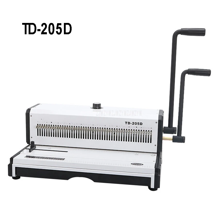 TD-205D دليل سلك حلزوني ماكينة تجليد المعادن 49 ساحة اللكم ثقب ألبوم صور الكتاب A3 ورقة الموثق الناخس آلة TD-205D دليل سلك حلزوني ماكينة تجليد المعادن 49 ساحة اللكم ثقب ألبوم صور الكتاب A3 ورقة الموثق الناخس آلة
